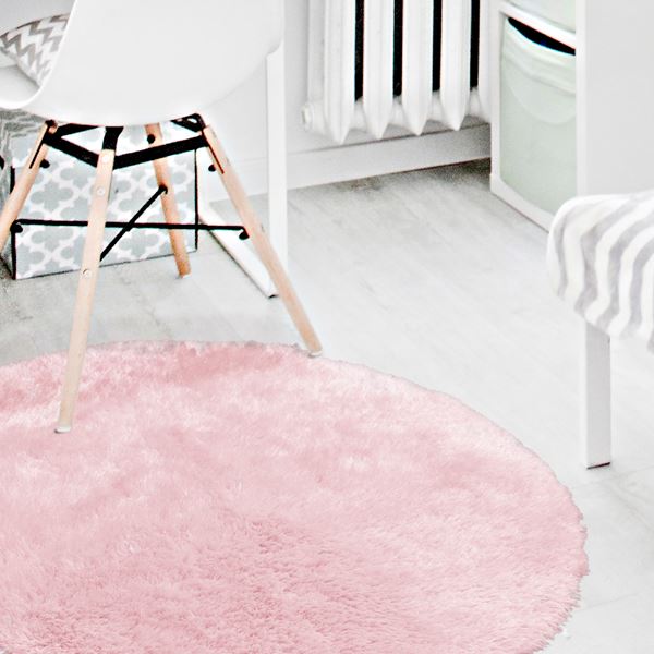 Soft Washable Circle - Pink